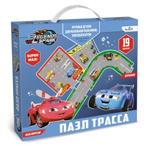 Пазл напольный 19эл Трасса