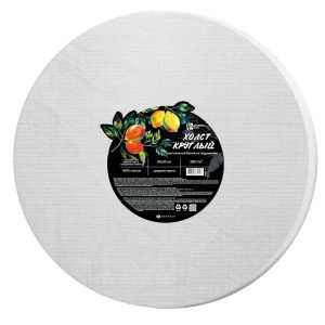 Холст 30х30см на подрамнике круглый Лимоны