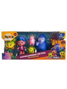 Игровой набор Монсики 6 героев фигурок