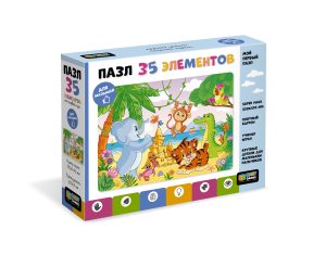 Пазлы 35эл Замок из песка
