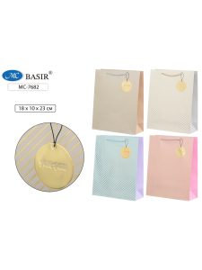 Пакет подарочный 18х10х23см FOR YOU