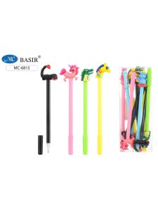 Ручка шариковая 12шт Животные