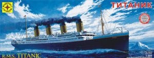 Модель 1/400 корабль лайнер «Титаник»