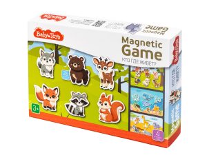 Игра магнитная Кто где живет?