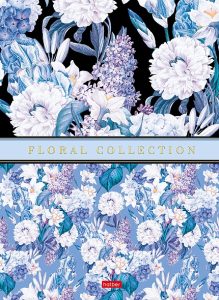 Бизнес-блокнот А4 80л 7БЦ Floral collection
