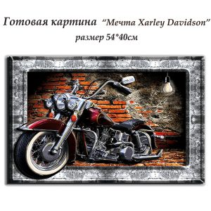 Набор папертоль 54х40см Мечта Xarley Davidson