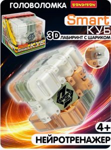 Игра-головоломка Smart куб Трехцветный