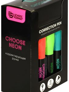 Корректирующая ручка 9мл 12шт Schoolformat