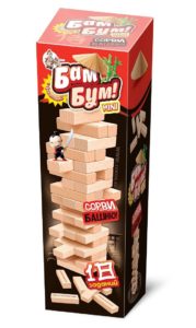 Игра Бам-Бум mini (Падающая башня)