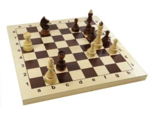 Шахматы Гроссмейстерские 43х43 (деревян. коробка)