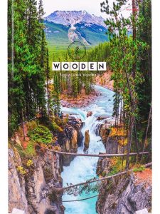 Записная книга А4 200л 7БЦ Ущелье в лесу