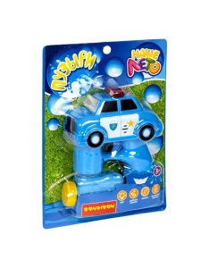 Пистолет с мыльными пузырями машина синяя