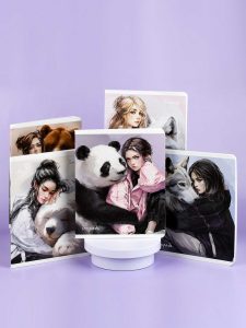 Тетрадь 48л клетка Тотемное животное 5шт/ 5 дизайнов