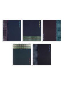 Тетрадь 96л клетка Стиль 5шт/5 дизайнов