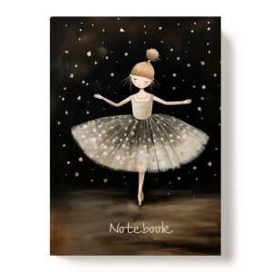Записная книжка А6 128л 7БЦ Балерина