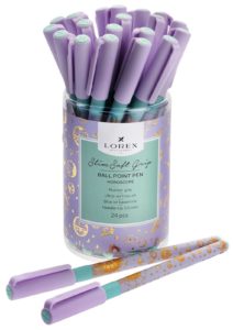 Ручка масляная 0,5мм синяя 24шт LOREX HOROSCOPE