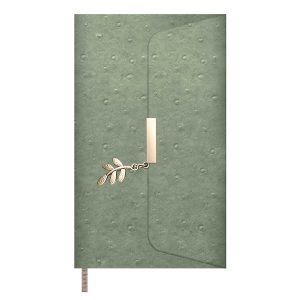 Ежедневник А5 160л СТРАУС ОЛИВКОВЫЙ