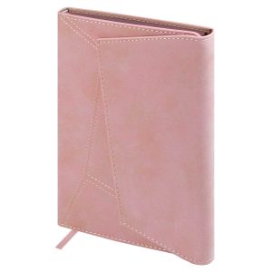 Ежедневник А5 120л СПИЛОК ДЕЛАВЭ РОЗОВЫЙ
