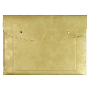 Папка для документов А4 СПИЛОК МЕТАЛЛИК ЗОЛОТИСТЫЙ